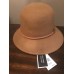 $52 's Nine West 100% Laine Wool BROWN Trench Coat Hat Bucket New  eb-99354593